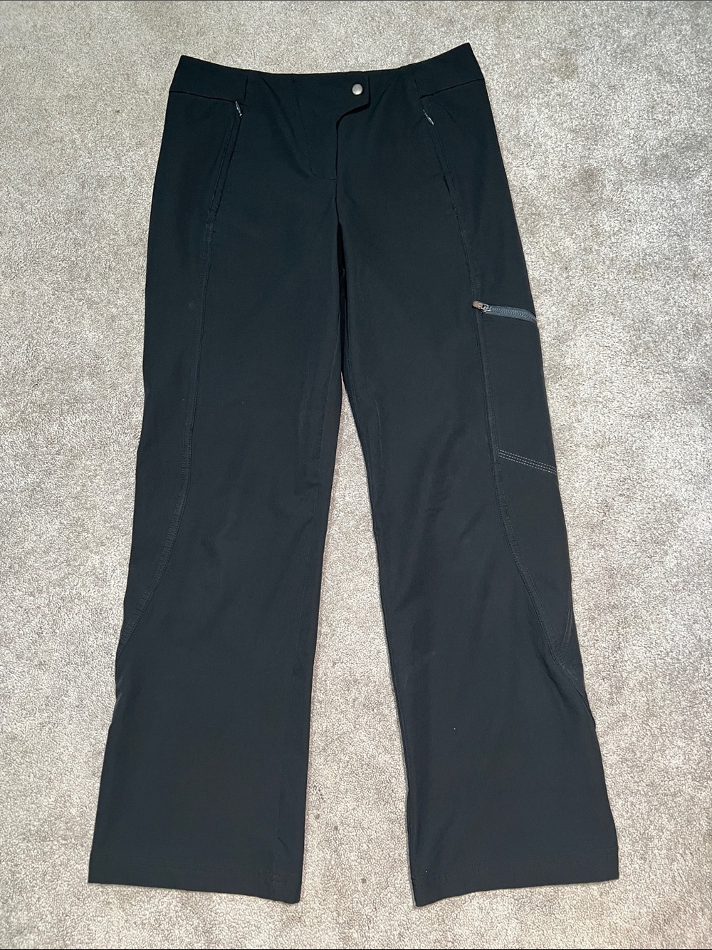 Title Nine Genie Outdoor Gorpcore Hiking Pants Black Size 2 Granola